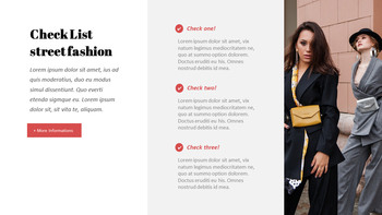 La última moda de Street Style Diseño simple de plantilla de PowerPoint_10