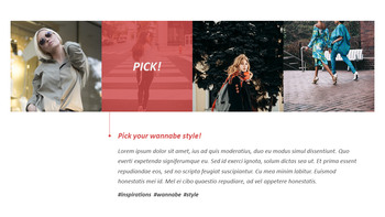 Die neueste Streetstyle-Mode Einfaches PowerPoint-Vorlagendesign_12