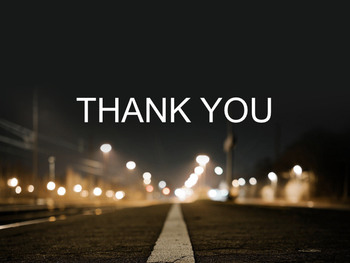 Modello keynote gratuito - Superstrada nella notte oscura_06