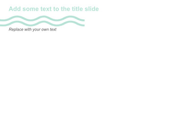 Keynote Images Free Download - Two Wavy Lines on Mint Background_05