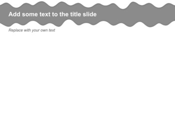Keynote-Vorlagen kostenloser Download - Wellen mit neuwertigem Hintergrund_05