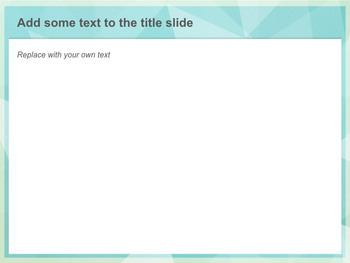 Mint and Twinkle Triangles With White, Square Outlines - Keynote online Free_04