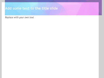 Neon Skyblue and Pink Gradation - Keynote Template Free Download_04