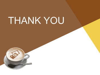 Keynote online Free - Coffee Cup and Brown Yellow Background_06