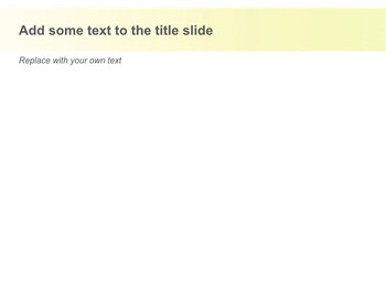 Keynote Template Free Download - Yellowgreen Leaves As Actual Image_05