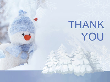 Keynote Template Free - A Cute Snowman_06