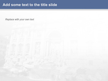 Keynote Template Free - FontanA Di Trevi in Italy_04