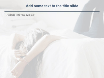 Keynote Template Free Download - A Comfortable Bed_05