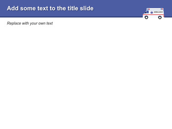 Download gratuito di modelli keynote - Ambulanza_05