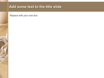 Making Uncooked Noodles - Free Presentation Templates_04