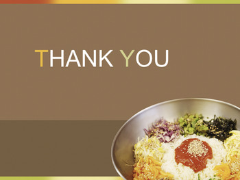Korea Traditional Food Bibimbab - Free Keynote Template Design_06