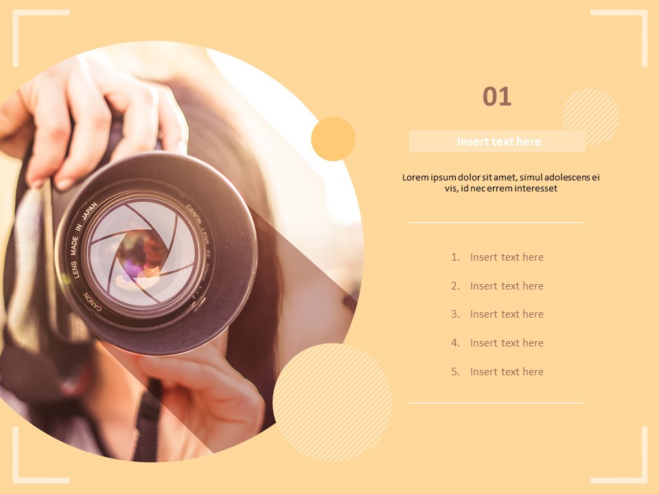 Eine Frau, die ein Bild macht - Kostenlose PPT-Vorlage_03