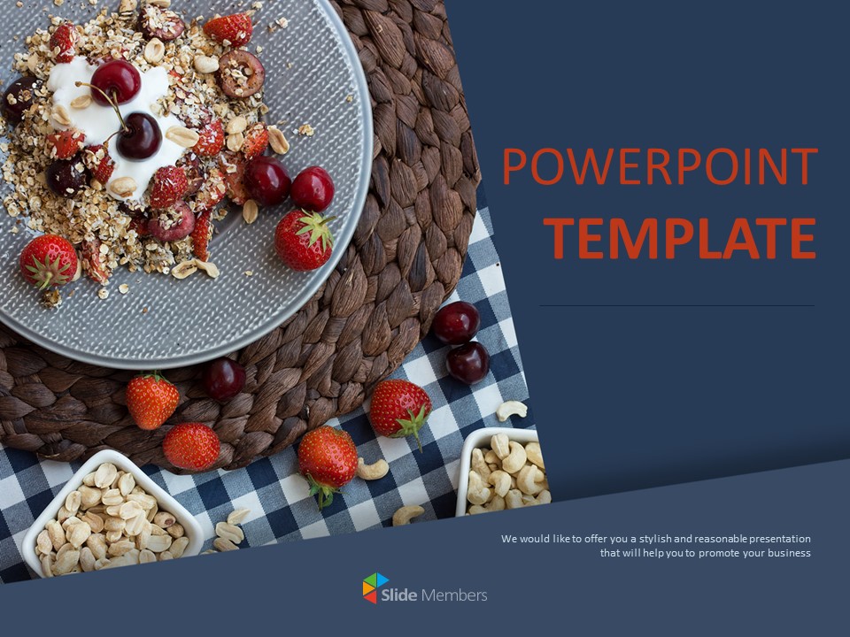 free-ppt-sample-strawberry-cereal-templates-slides