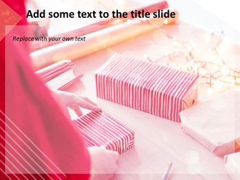 Free Template Design - Gift Wrapping