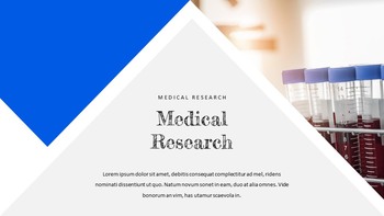 Recherche médicale Conception de modèles de diapositives Google_05