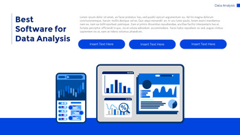 Data Analysis PowerPoint Template Best Analyst Edition