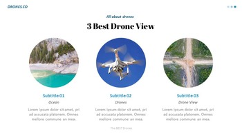 无人机鸟瞰图 谷歌幻灯片用于Mac_13