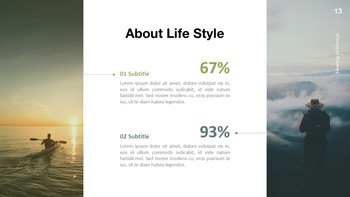 生活方式 业务演示模板_13