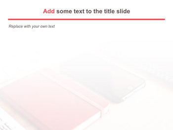 Red Diary - Keynote Templates Free Download|Slides