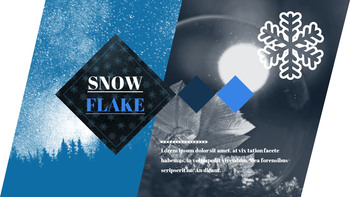 눈송이 템플릿 디자인_19