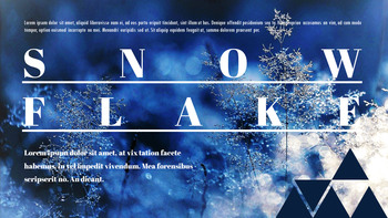 눈송이 템플릿 디자인_24