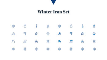 눈송이 템플릿 디자인_41