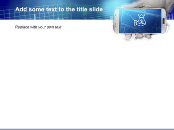Sfondi keynote gratuiti - Mobile Economy_04