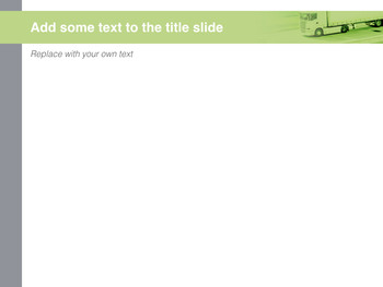 Keynote-Vorlagen kostenloser Download - LKWs fahren auf Straßen_05