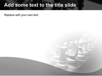 Scacchiera Atmosfera Oscura - Modelli di keynote business gratuito_04