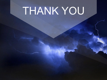 Free Professional Keynote Templates - Thunder and Lightning