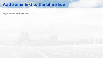 Keynote Download Free - Highway on a Chill Weekend_05