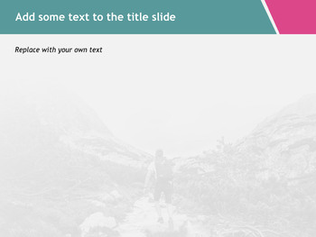 Keynote Template Free - Hiking on the Mountain_04
