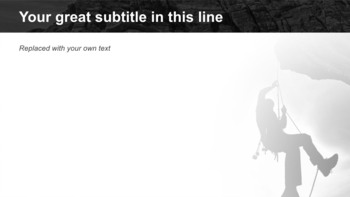 Keynote Template Free - Rock Climbing_05