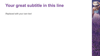 Lavender Field - Free Presentation Templates_05