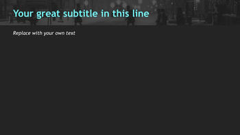 Keynote Free - Snowy Road_04
