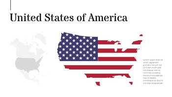 America Map Simple Slides Design_05