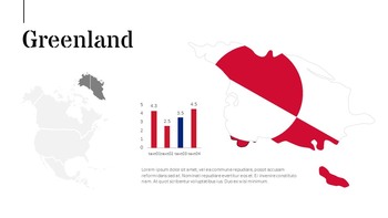 Amerika Karte Einfaches Folien-Design_10