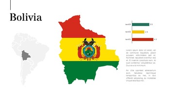 Mapa de américa Diseño de diapositivas simple_18