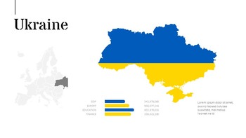 Europe Map (35countries) Simple Presentation Google Slides Template_33