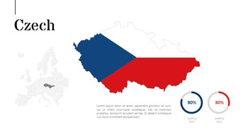 ヨーロッパ地図（35カ国） シンプルなプレゼンテーションGoogleスライドテンプレート_38