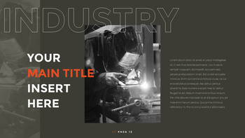 工业设施 最好的ppt模板_13