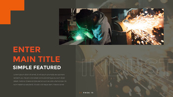 工业设施 最好的ppt模板_16