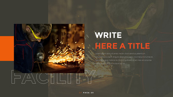 工业设施 最好的ppt模板_21