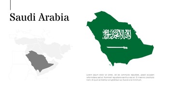 Oceania & Middle East Map Google PowerPoint Presentation_08