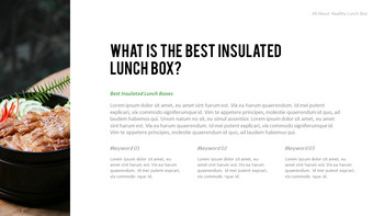 도시락 (런치박스) 비즈니스 사업 템플릿 PPT_16