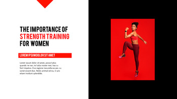 Fitness Girl Business Presentations_08