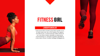 Fitness Girl Business Presentations_09