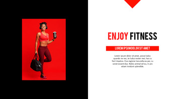 Fitness Girl Business Presentations_12