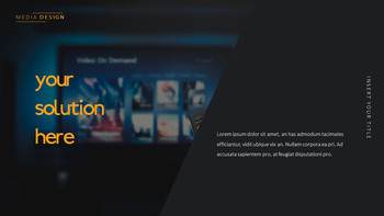 媒体 简单的PowerPoint模板设计_05