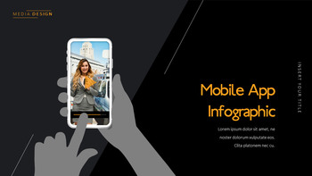 媒体 简单的PowerPoint模板设计_32